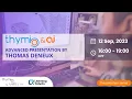 ThymioAI advanced Training