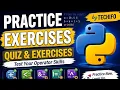 Python Operators Exercise for Beginners Practice Questions Solutions Techifo