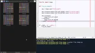 How to flip mirror an image in Python using PIL