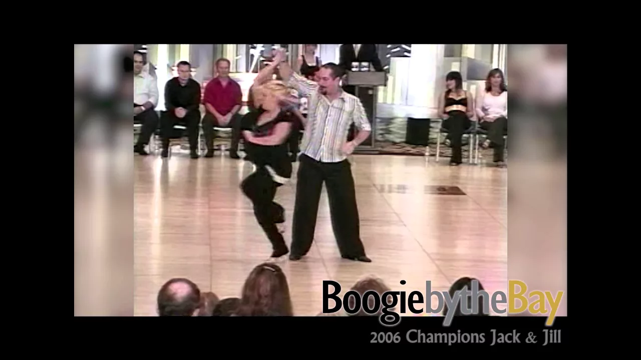 Ronnie DeBenedetta & Tatiana Mollmann - 2006 Boogie by the Bay -  West Coast Swing Champions J&J