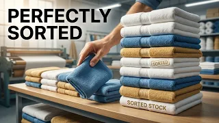 A Step-by-Step Guide to Insertion Sort Perfect Towel Company Edition