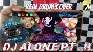 Download DJ ALONE PT . II ALAN WALKER Real Drum Cover MP3
