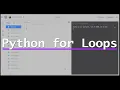 Python for Loops - AP Computer Science Principles