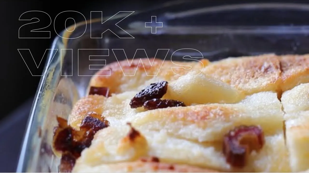 RESEP PUDING ROTI MUDAH + SAUSNYA! | Luvita Ho