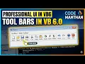 How to Use Toolbar and Status Bar Controls in Visual Basic 6 0 VB6 Tutorial for Beginners