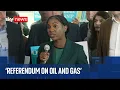 Kemi Badenoch attends rally in Aberdeen after Tory by-election victory