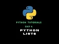 Python Day 04 Lists