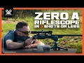 Lagu How to Zero a Riflescope in 3 Shots or Less