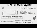 SOLID EDGE - SHAFT OF BUSHED BEARING