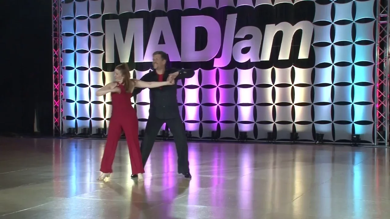 MADjam 2016 ProAm Spotlight   Andrea McGowan with Dean Garrish