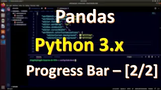 PYTHON PANDAS Progress Bar English