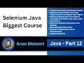 Java - Part 12 Selenium Java Biggest Course