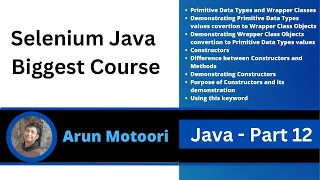 Java - Part 12 Selenium Java Biggest Course