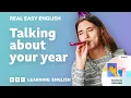 Lagu Talking about your year 🗓️🥳❤️ Real Easy English