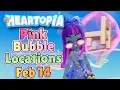 Lagu All Weekly Pink Bubble Locations | Feb 14 - 21 | Heartopia