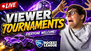 Rocket League LIVE Viewer Tournaments Open to ALL Follow Your RL Main