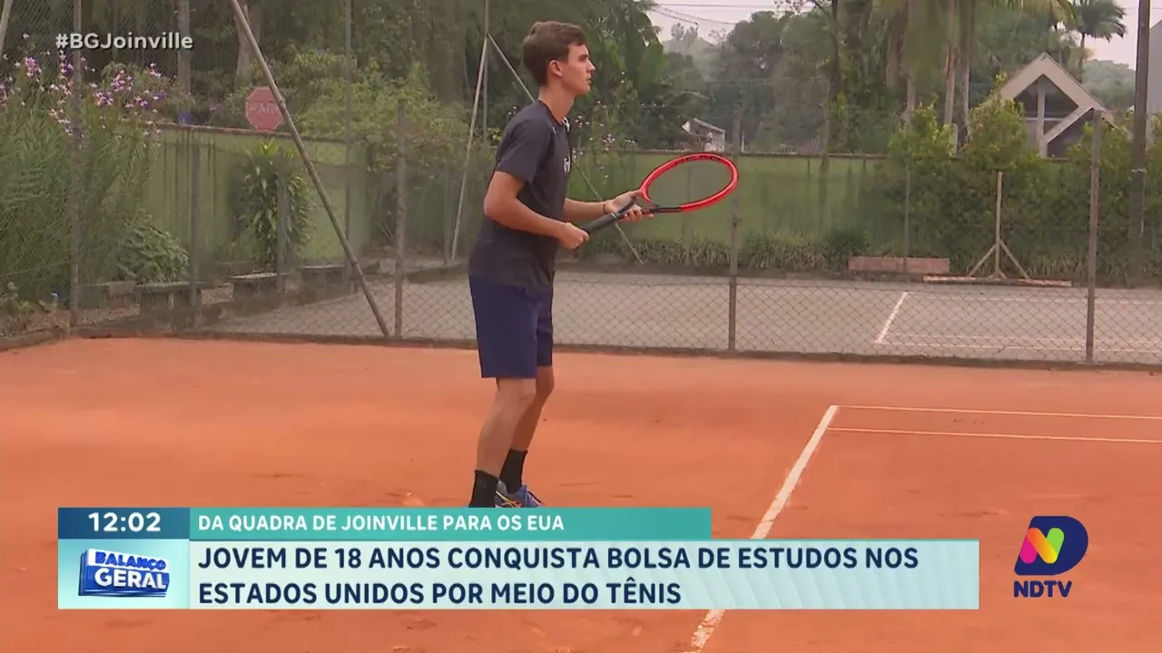 Da quadra de Joinville para os EUA: jovem de 18 anos conquista bolsa de estudos nos Estados Unidos