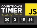 Learn how to make a simple countdown timer using JavaScript