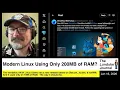 Lagu Modern Linux Using Only 200MB of RAM?