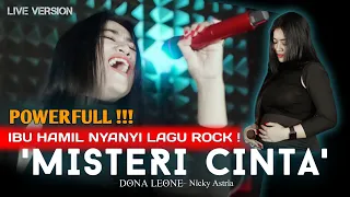 misteri cinta dona leone woww viral suara menggelegar bumil lady rocker indonesia slow rock