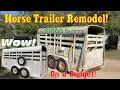How to fix up your stock trailer On a budget Cheap paint tips and other tricks