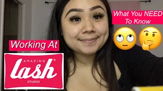 Working At Amazing Lash Studio