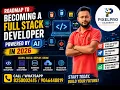Roadmap to becoming a Full Stack Developer powered by AI in 2026English