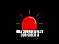Free Sound Effect Dub Siren 3