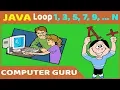 Java Program - 14 LOOP Odd Series 1 3 5 7 9 N