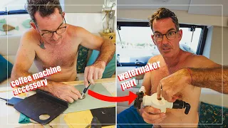 Boat Life Hack: We Fixed Our Watermaker with a Coffee Machine Accessory!