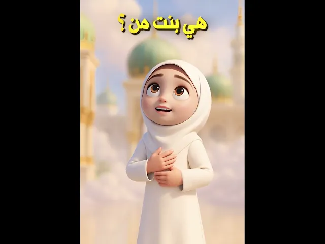 ⁣هي بنت من؟ #فاطمة_الزهراء عليها السلام