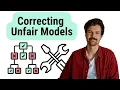 Correcting Unfairness in Machine Learning Pre-processing In-processing Post-processing