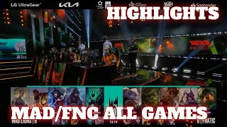 FNC vs MAD - All Games (Bo5) Highlights | Lower Final LEC 2023 Season Finals | Mad Lions vs Fnatic