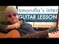 Download Lagu How To Play amandla's interlude - Steve Lacy  guitar tutorial (Beginner Lesson!)
