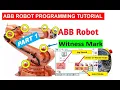 ABB ROBOT PROGRAMMING PART 1 PLAYLIST DESCRIPTION