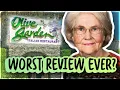 85 Year Old Lady Breaks Internet Story of Marilyn s Olive Garden Review