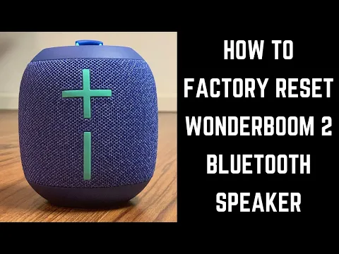 Download MP3 How to Factory Reset Wonderboom 2 Bluetooth Speaker