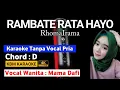 Download Lagu RHOMA IRAMA - RAMBATE RATA HAYO KARAOKE DUET ( tanpa vocal pria )  VOCAL WANITA MAMA DAFI
