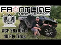Frontline ACP 10 Ply SXS UTV Tire Product Rundown and Specs by Team FAS Motorsports