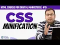 What is CSS Minification in Website How to do it HTML Course