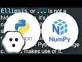 How do you use the ellipsis slicing syntax in Python