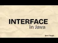 What is Interface How to use Interface Need for Interfaces