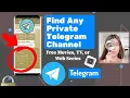 How to Find any Channel on Telegram How to Search Telegram Channels Join without Link