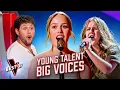 Download Lagu YOUNG TALENTS with HUGE VOICES Blow Away the Coaches in the Blind Auditions of The Voice