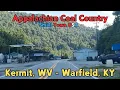 Driving Through Kermit WV Warfield KY - Small Dying Coal Mining Towns