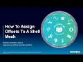 How To Assign Offsets To A Shell Mesh