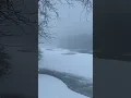 Feels like - 6 F Checking out the river in Niles MI