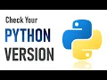 How to Check Python Version in Your Laptop Check Your Python Version in CMD and Control Panel