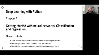 DL with Python Getting started with neural networks Chapter 4