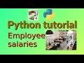 Employee salaries system - Python project for beginners 23